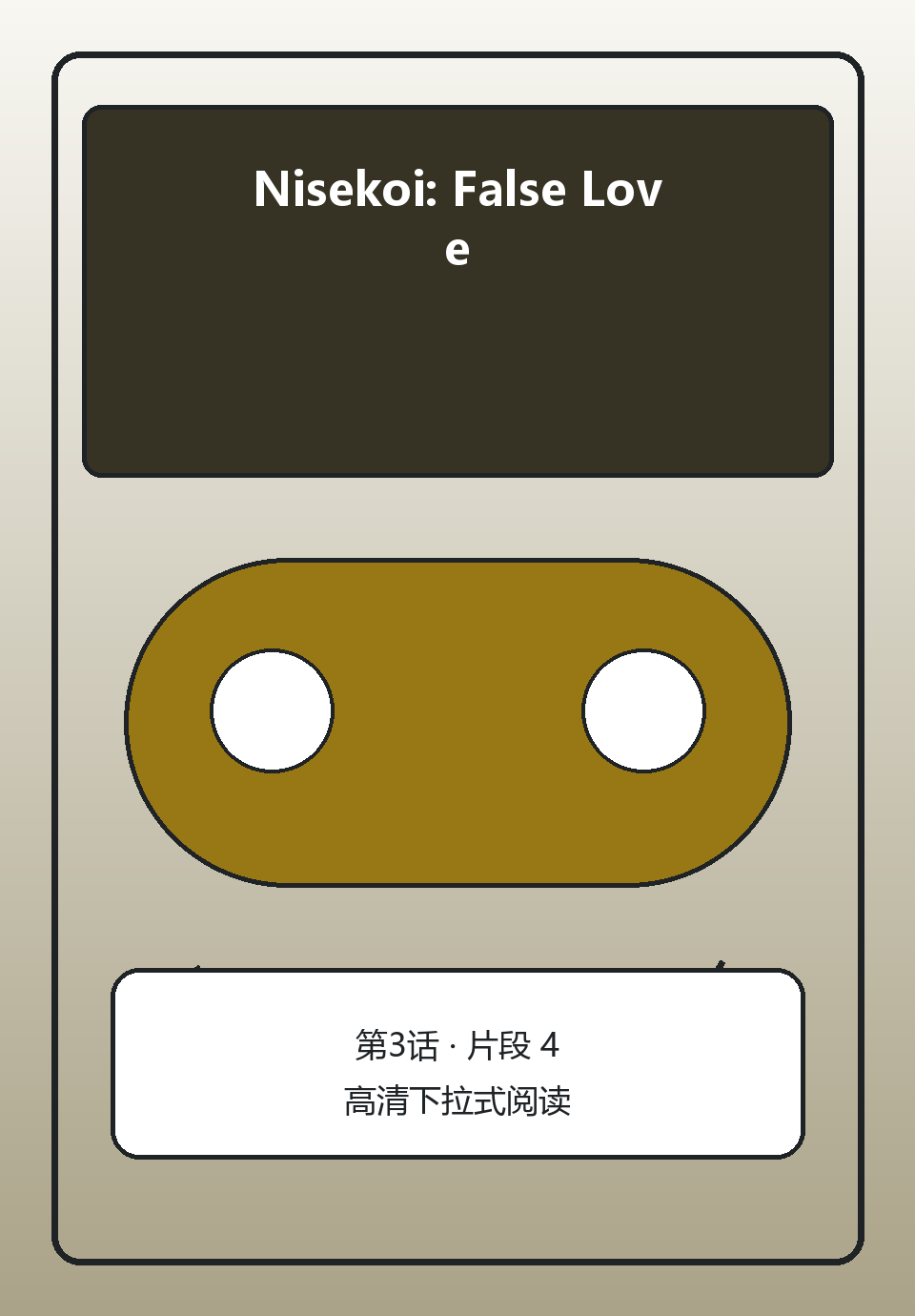 Nisekoi: False Love第3话第4页
